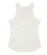 hurley womens graphic tank top, off-white, large