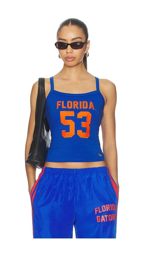 hype and vice university of florida playmaker tank top in blue.