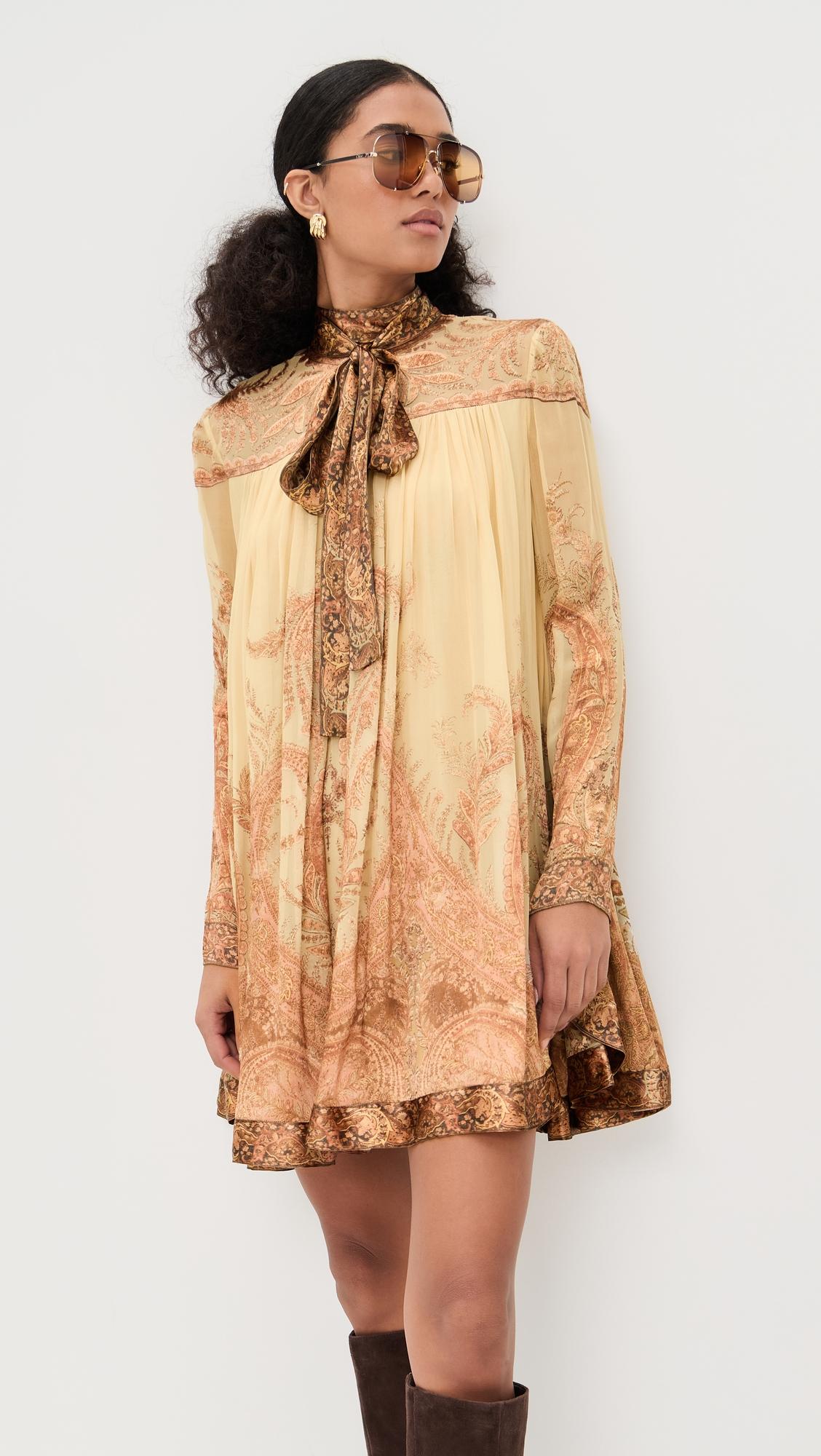 hypnotic batwing mini dress