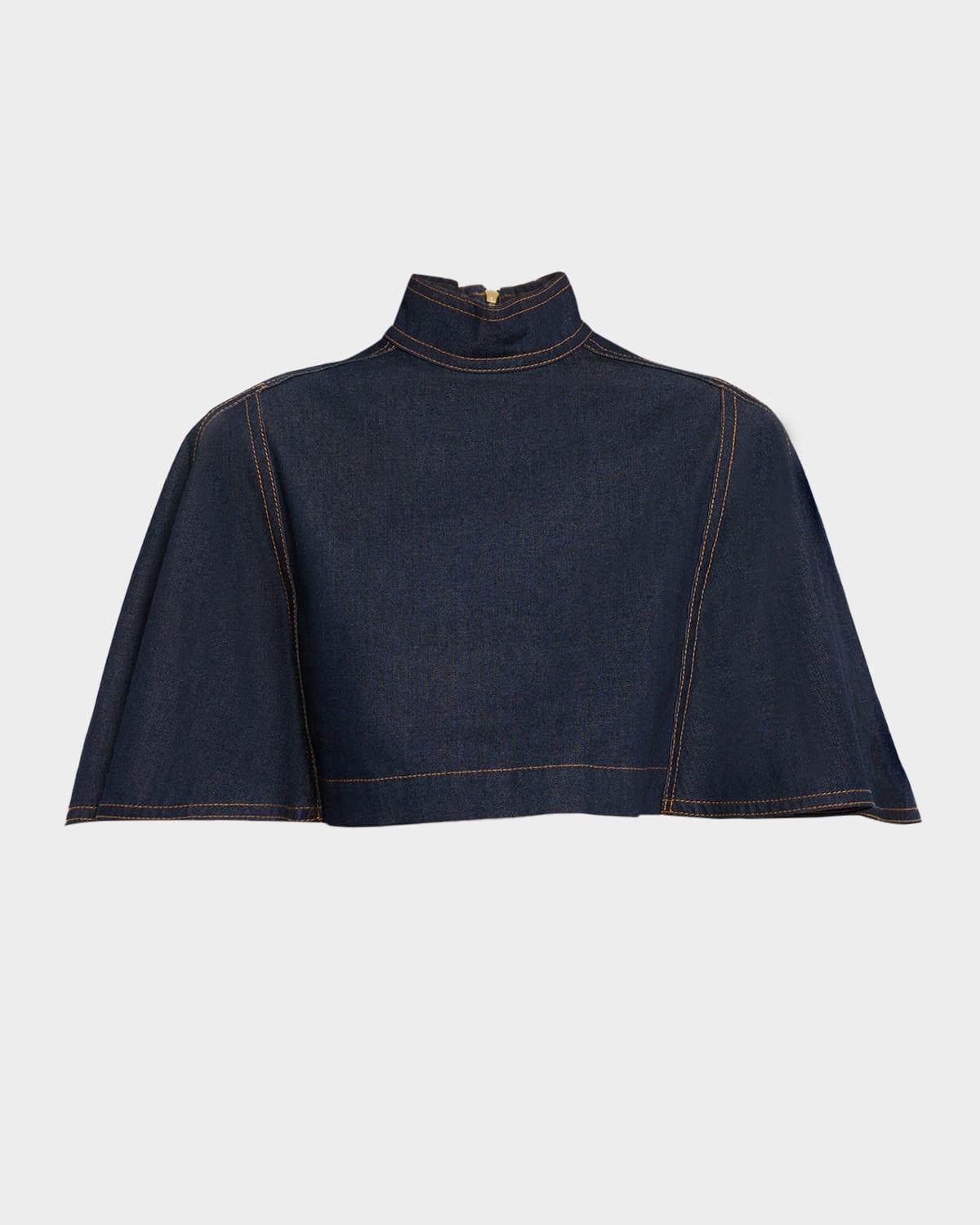 hypnotic denim capelet