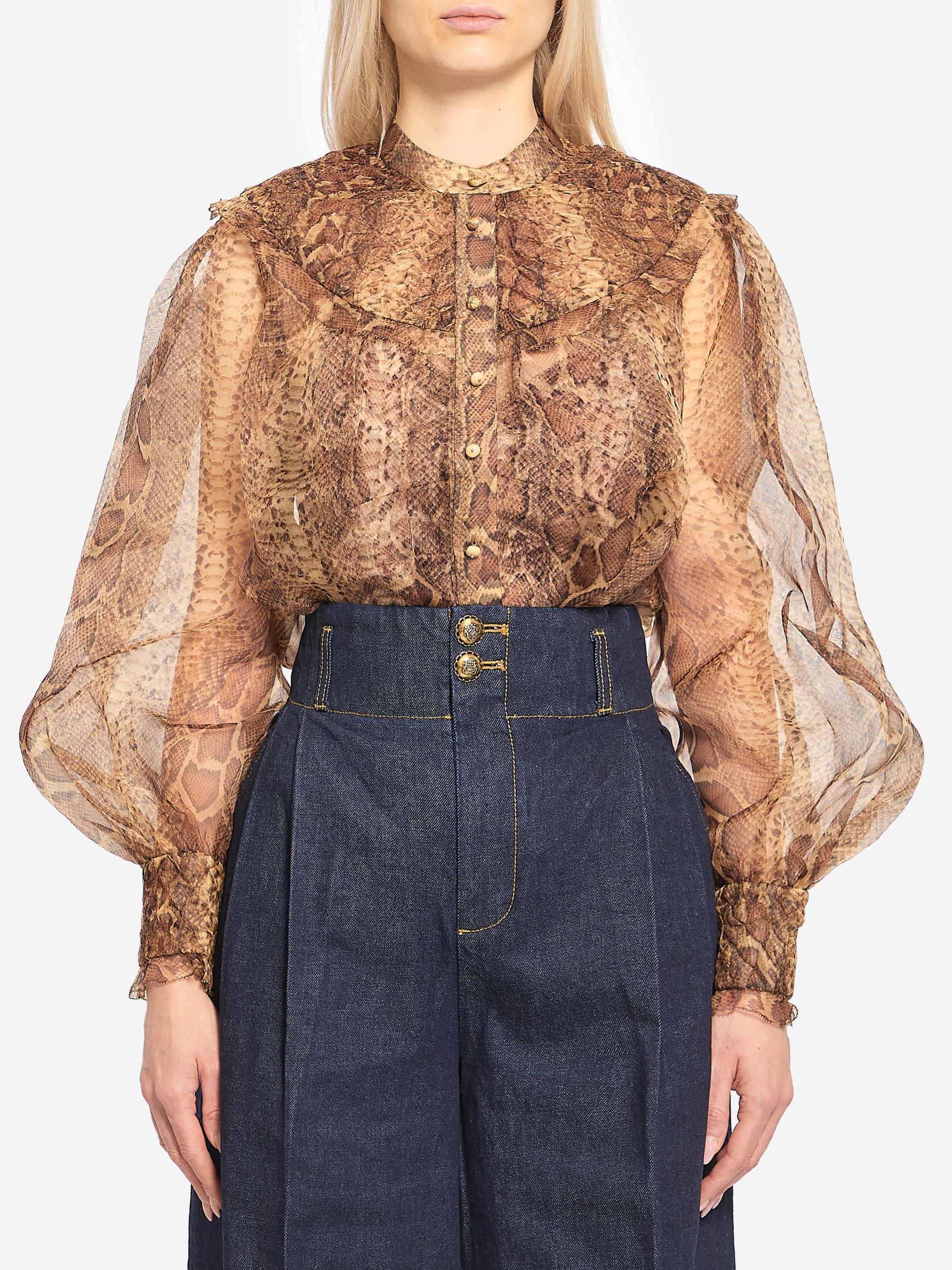 hypnotic smocked blouse