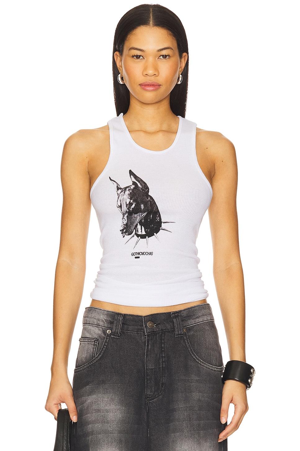 i wanna be your dog ribbed tank