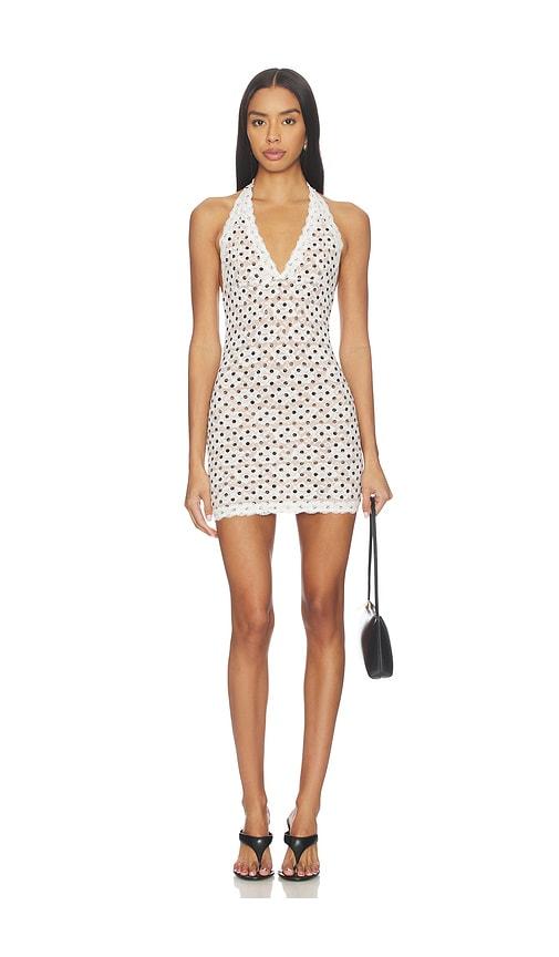 i.am.gia gem mini dress in white.