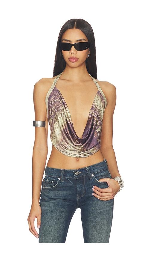 i.am.gia sasha top in brown.