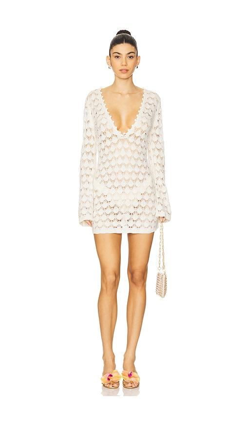 i.am.gia sienna mini dress in ivory.