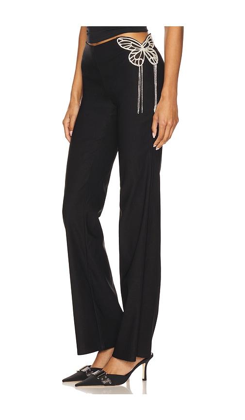 i.am.gia sorrel pant in black.