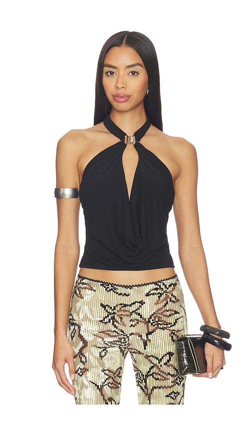 i.am.gia valentina top in black.
