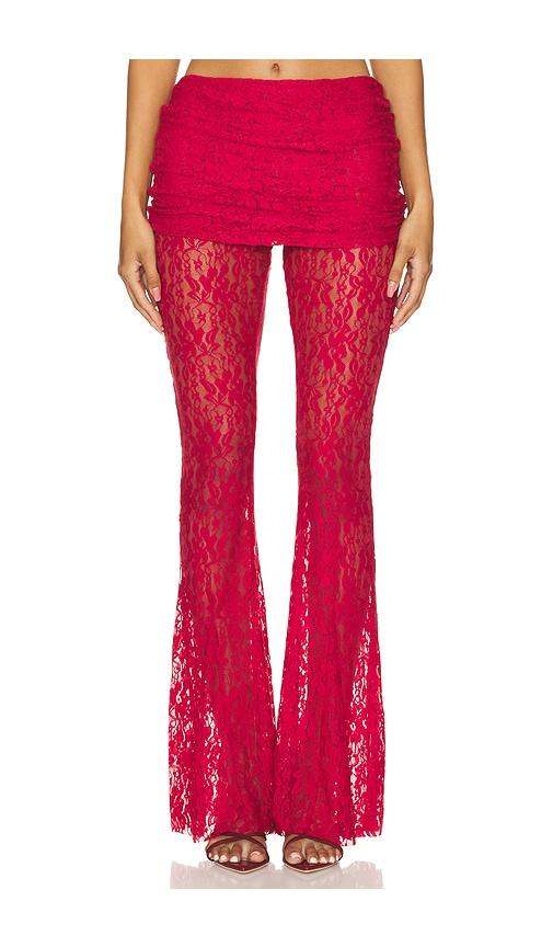 i.am.gia x revolve kyleah pant in red.