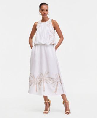 i.n.c. international concepts womens embroidered top skirt macys exclusive
