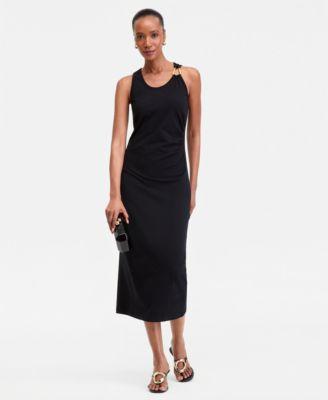 i.n.c. international concepts womens hardware strap knit midi dress macys exclusive
