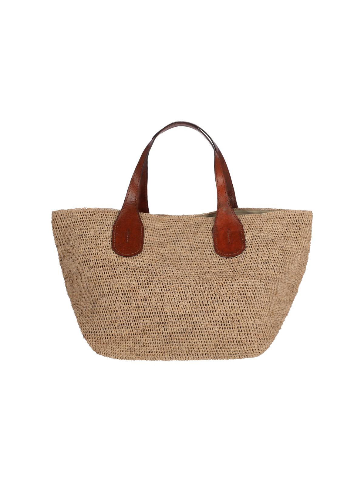 ibeliv bags beige raphia - women