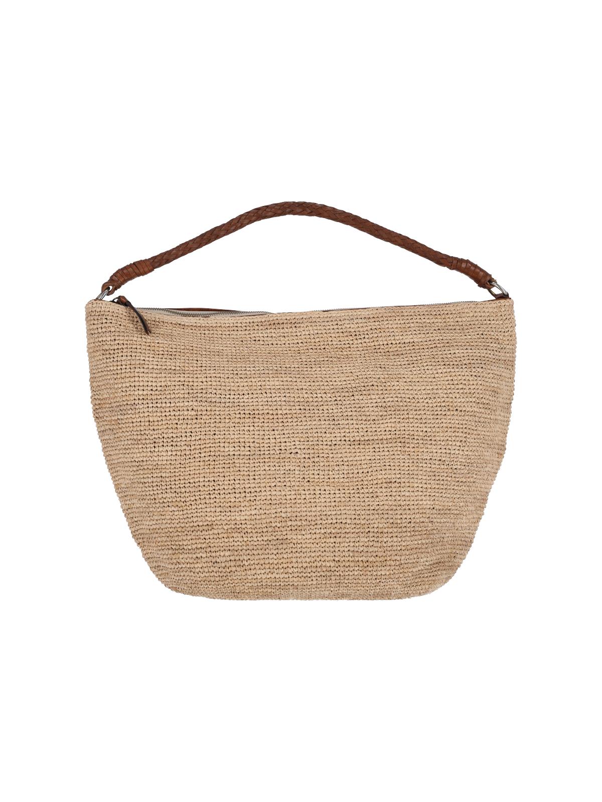 ibeliv bags beige raphia - women
