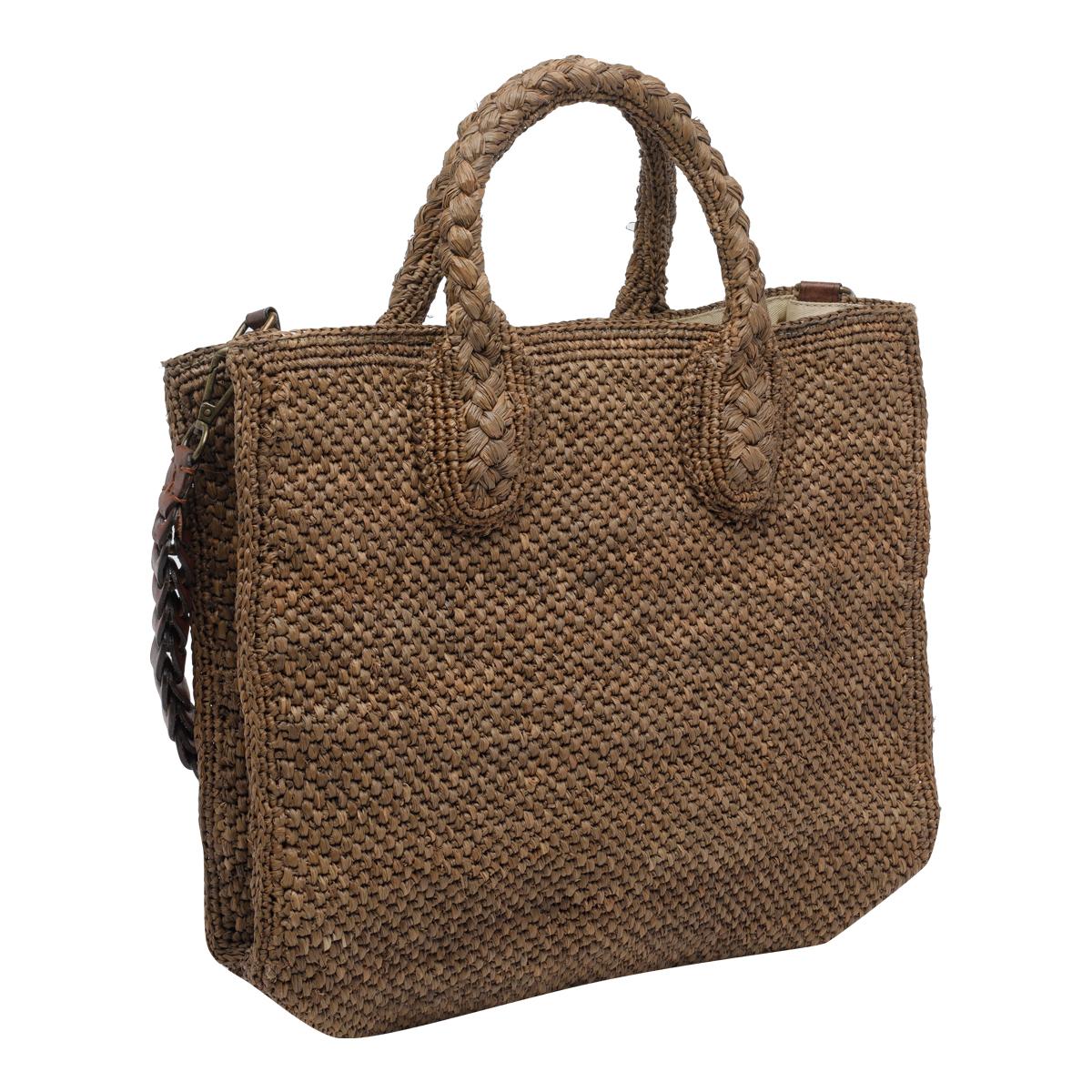 ibeliv bags brown raffia - women