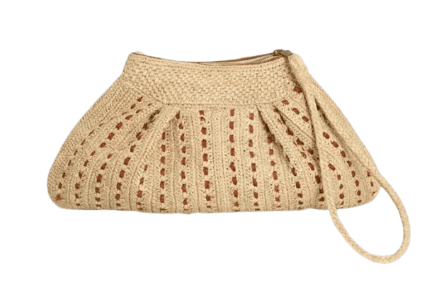 ibeliv bags natural / terracotta raffia - women
