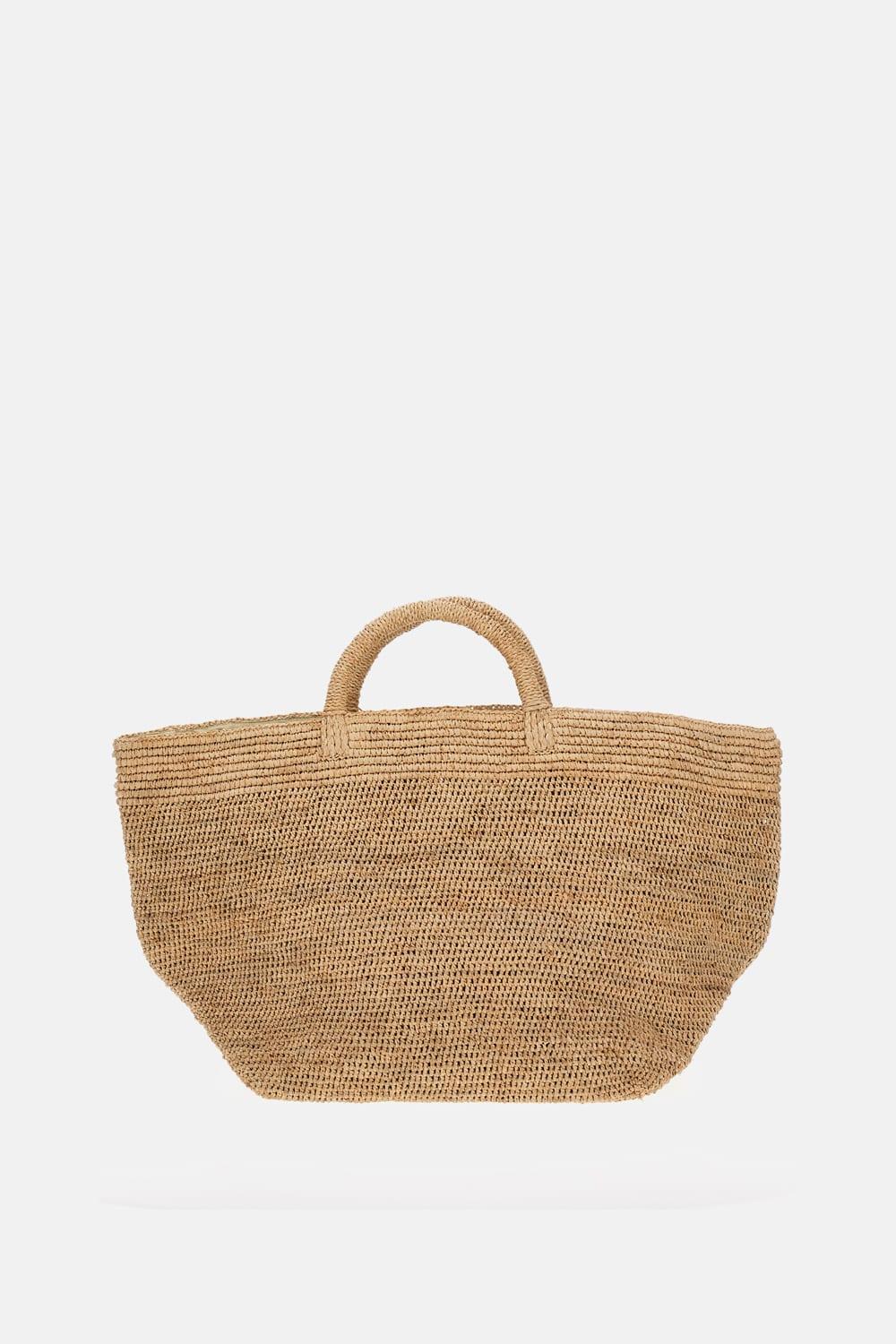 ibeliv large raffia bag
