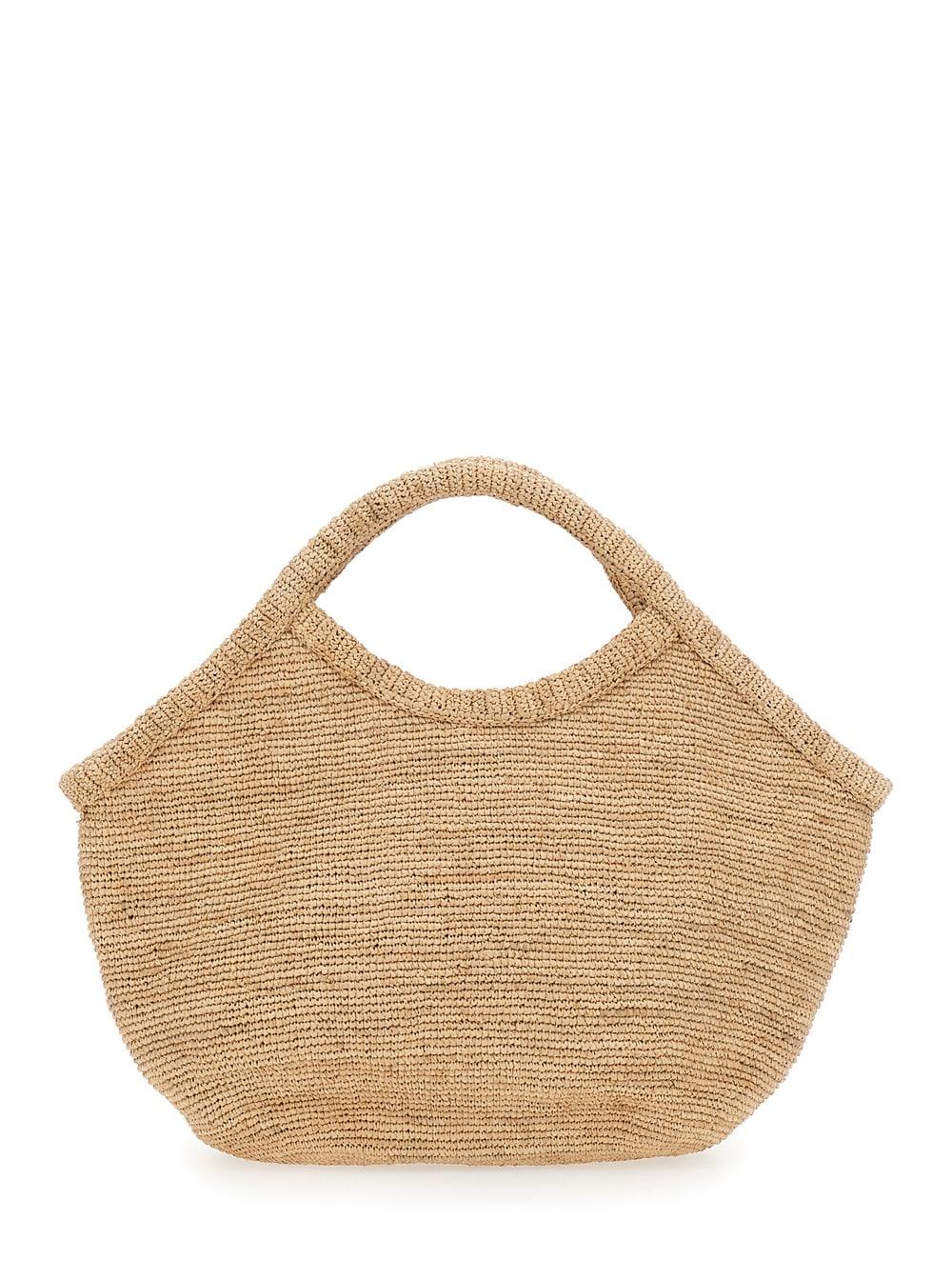 ibeliv pure new beige leather crossbody bag