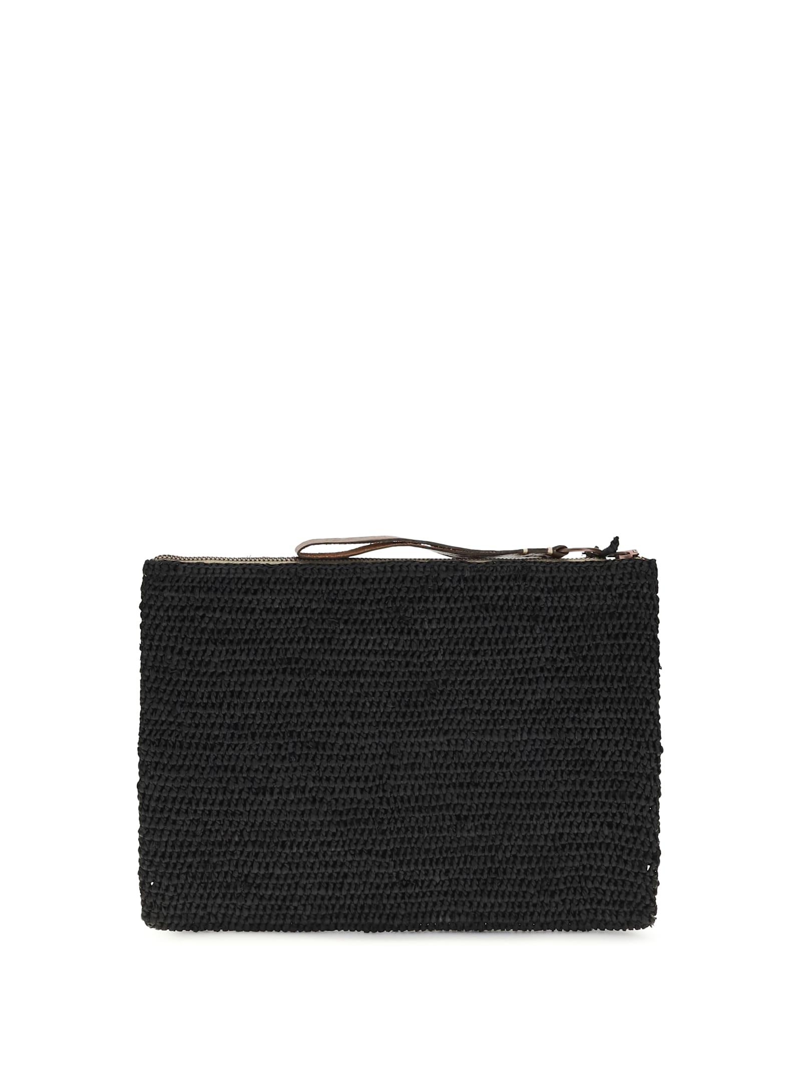 ibeliv raffia ampy pouch