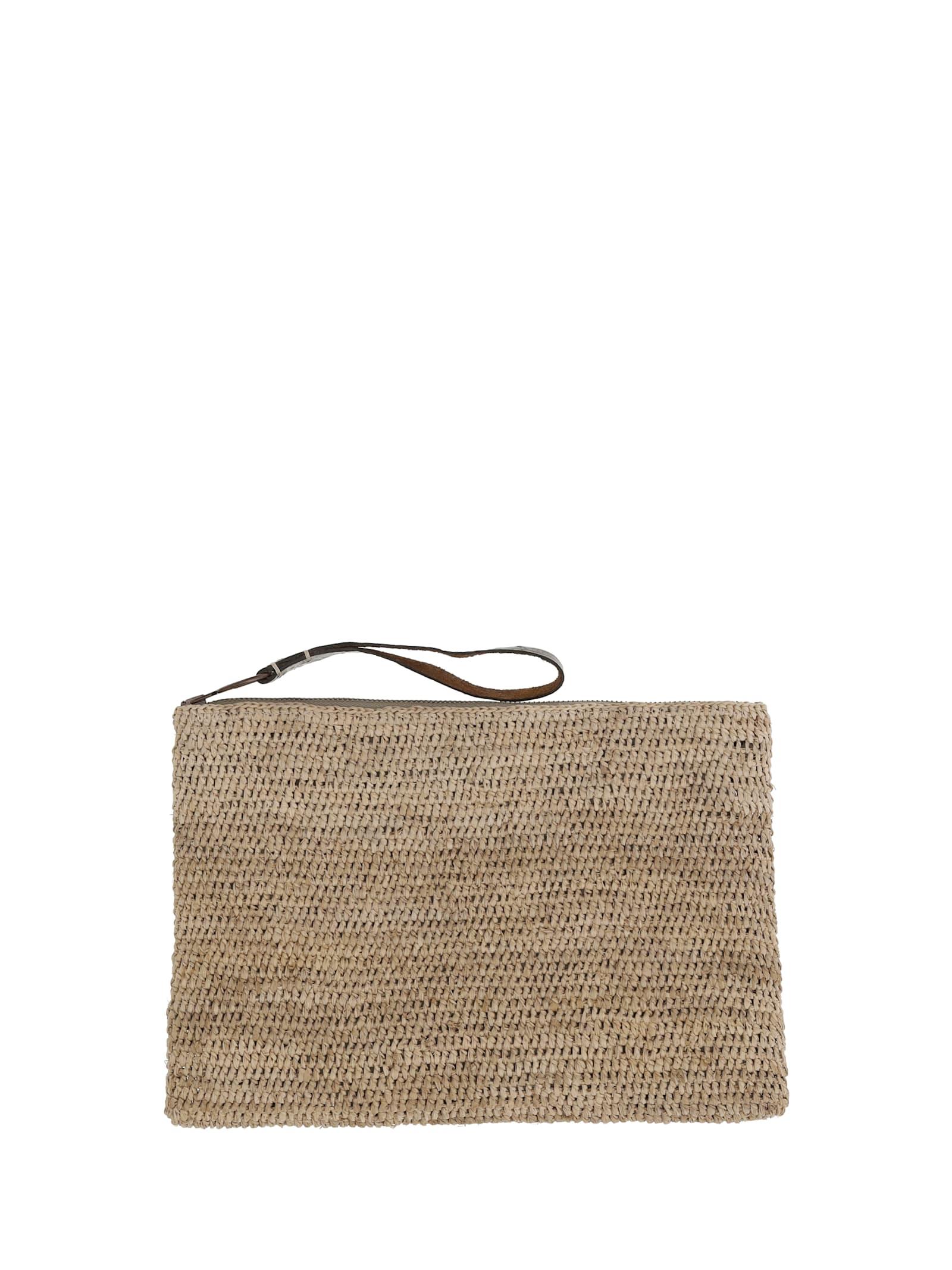 ibeliv raffia ampy pouch