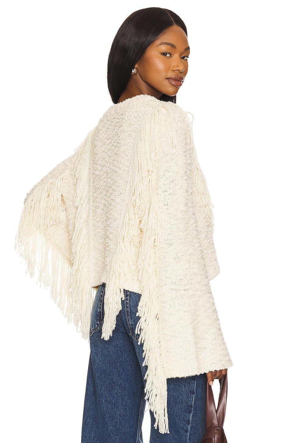 ibone fringe sweater