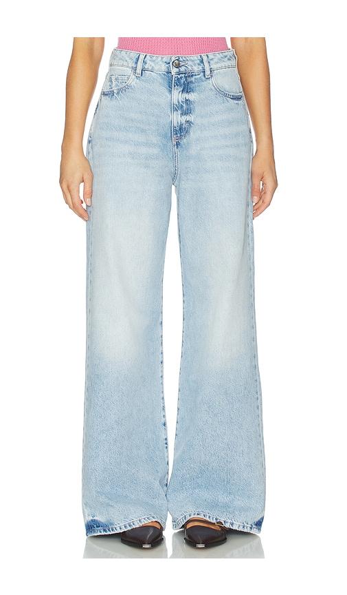 icon denim debby wide leg jeans.