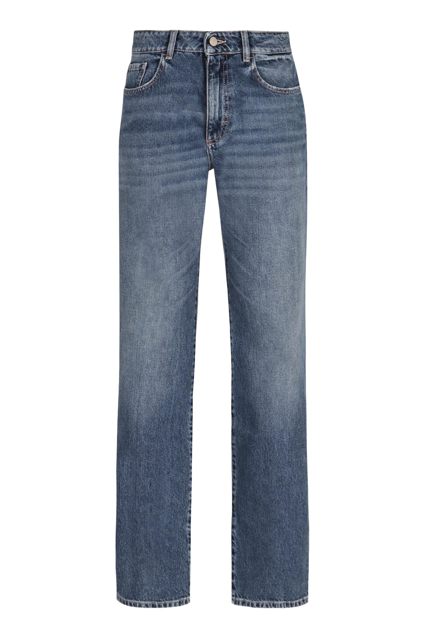 icon denim iris straight leg jeans