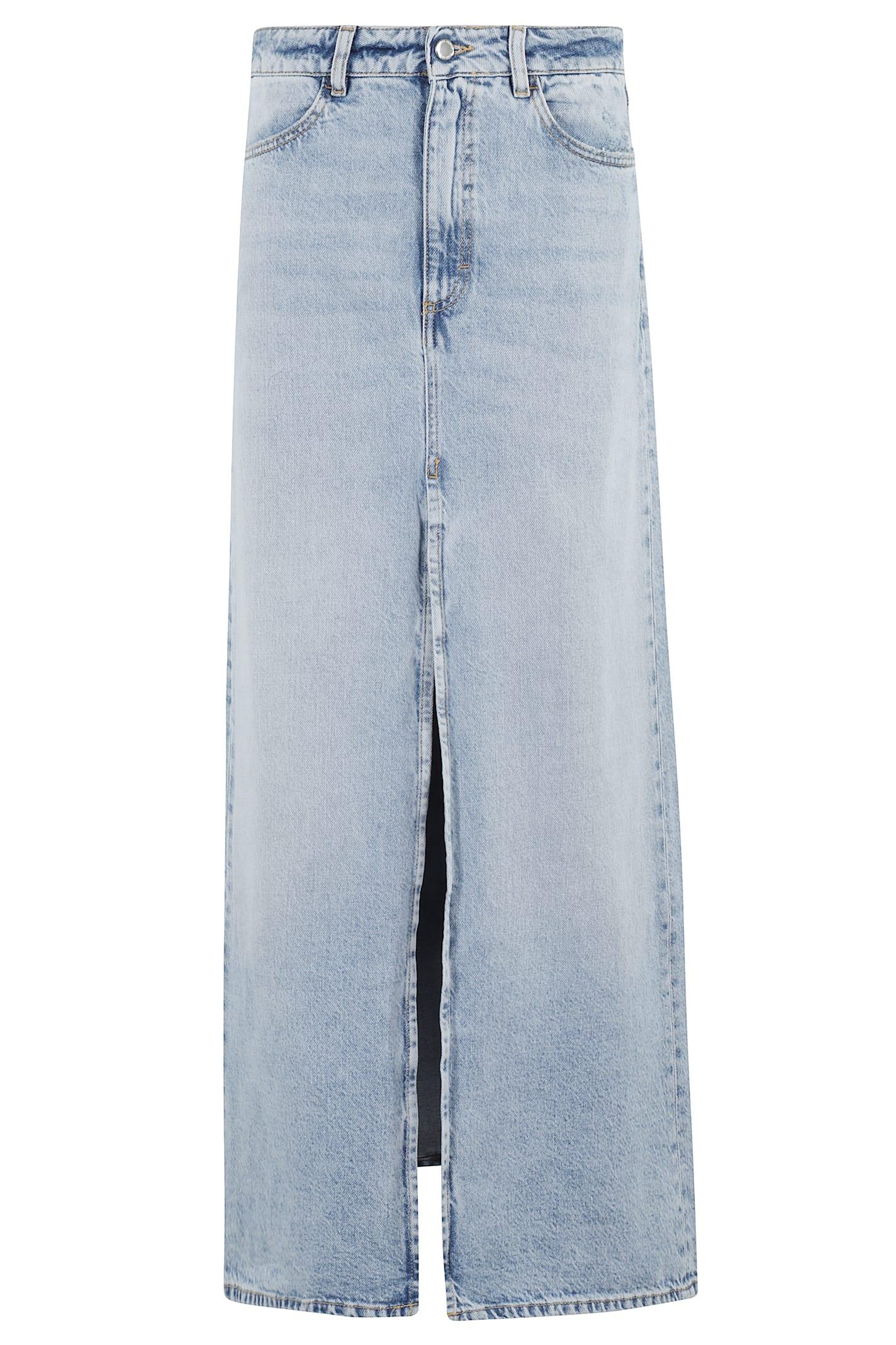 icon denim skirt