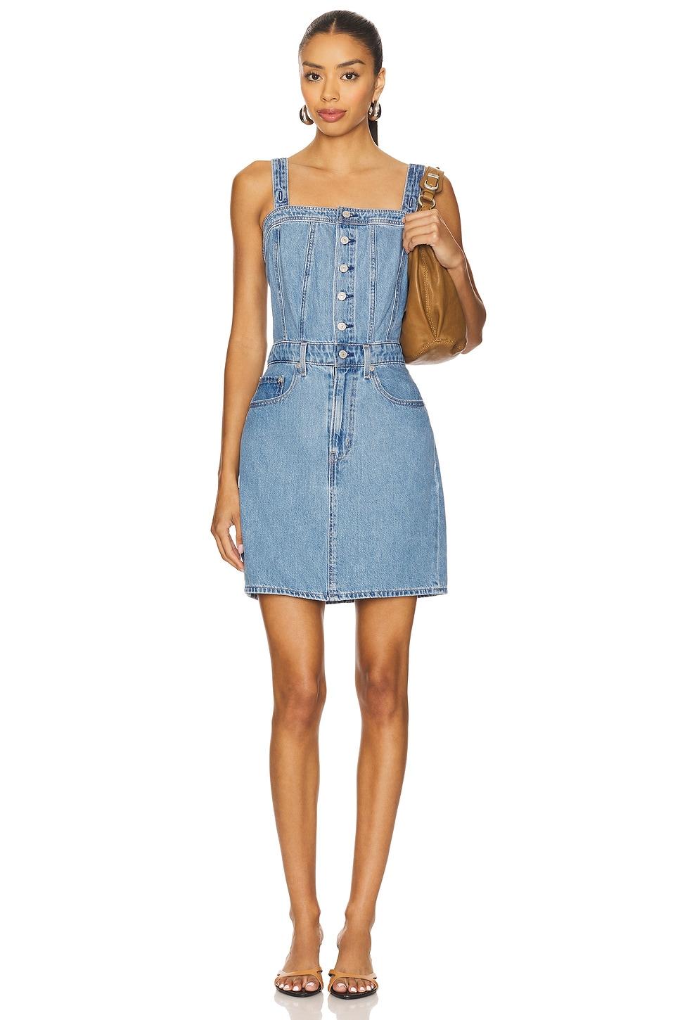 iconic button thru dress