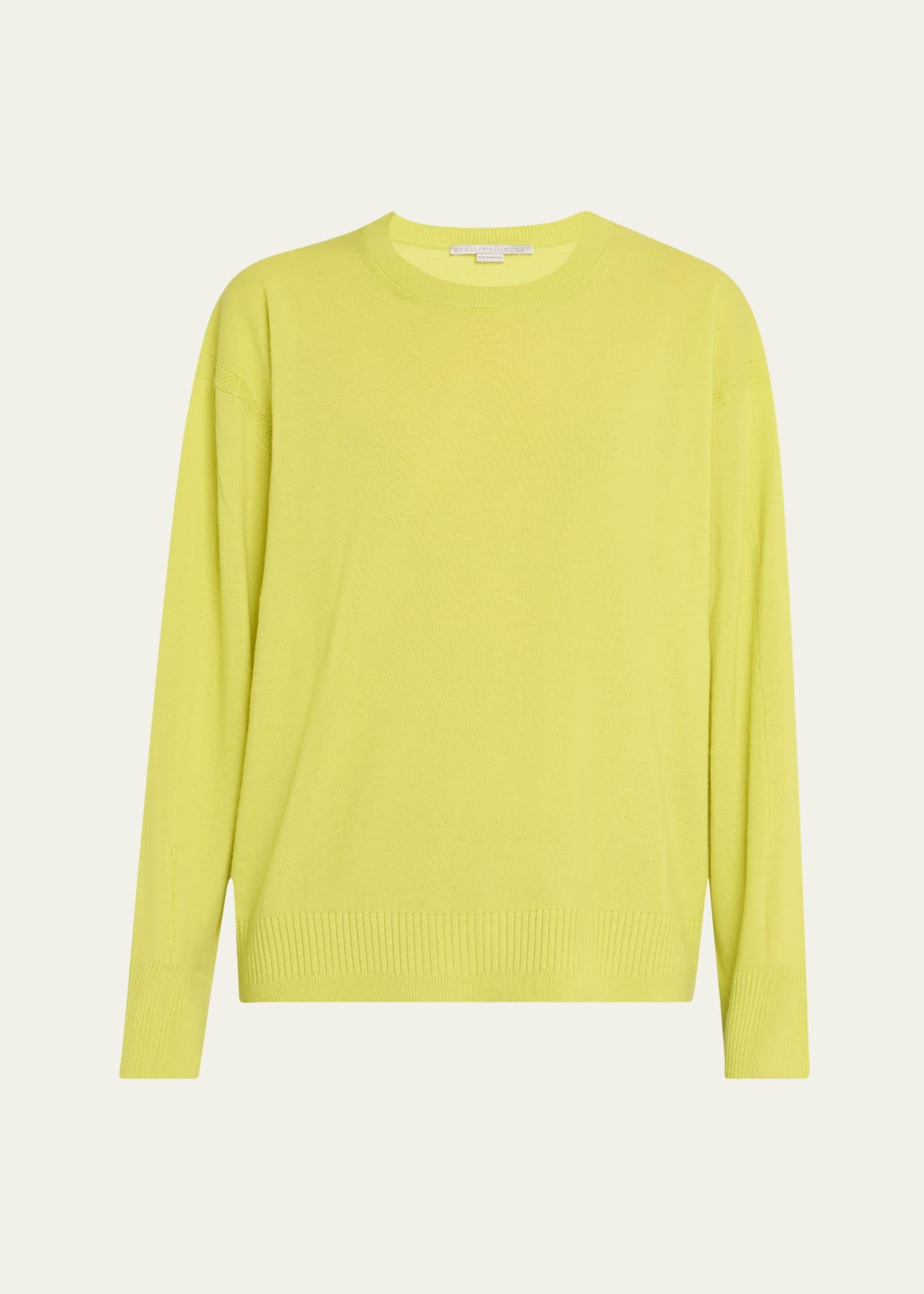iconic merino wool crewneck sweater