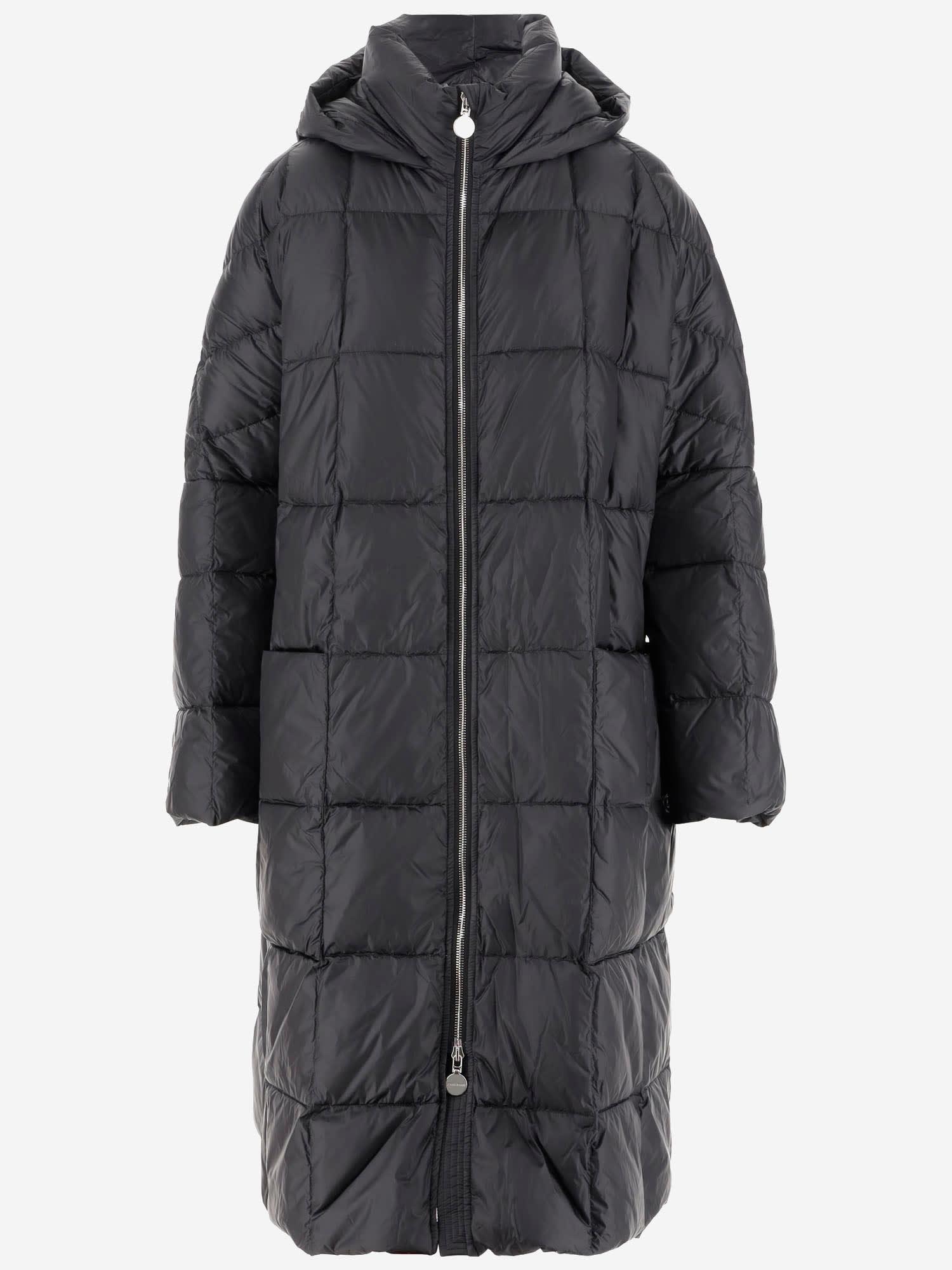 ienki ienki pyramid leon long down jacket