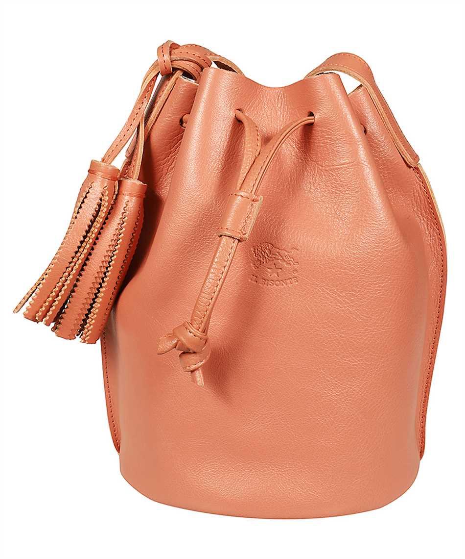 il bisonte leather bucket bag