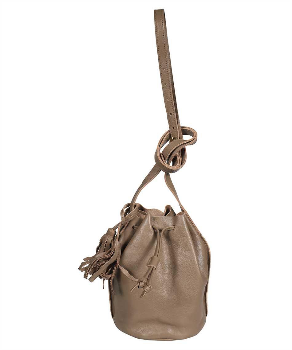 il bisonte leather bucket bag