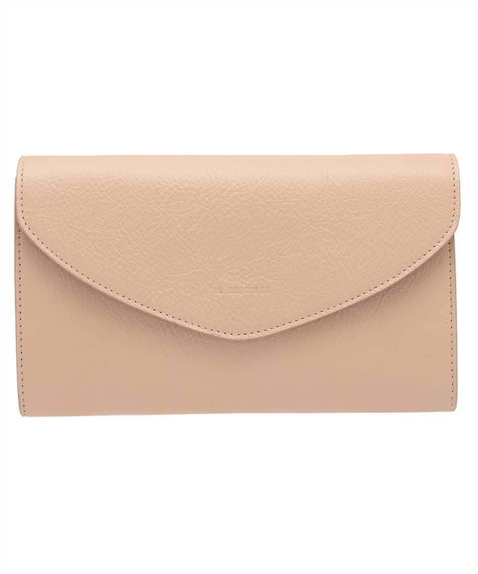 il bisonte leather clutch