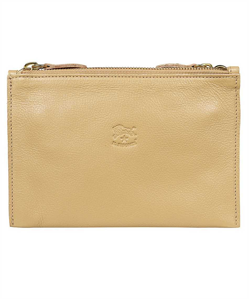 il bisonte leather clutch