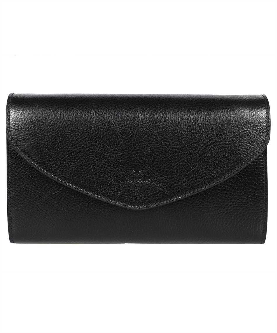 il bisonte leather clutch