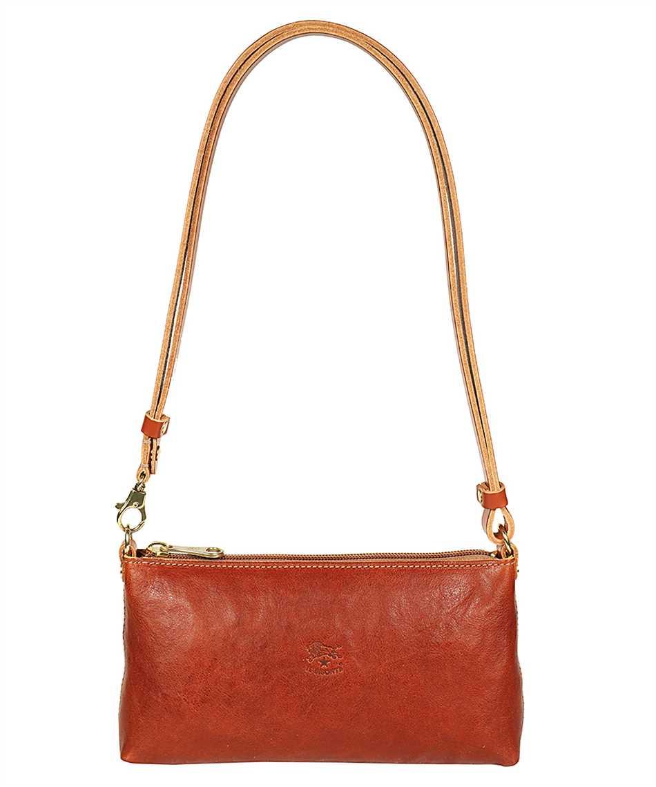 il bisonte leather shoulder bag