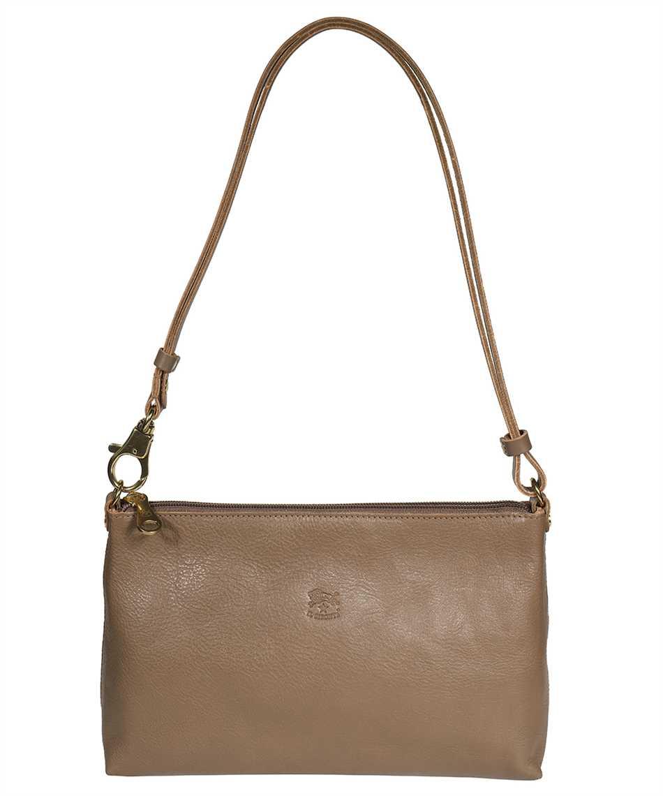 il bisonte leather shoulder bag