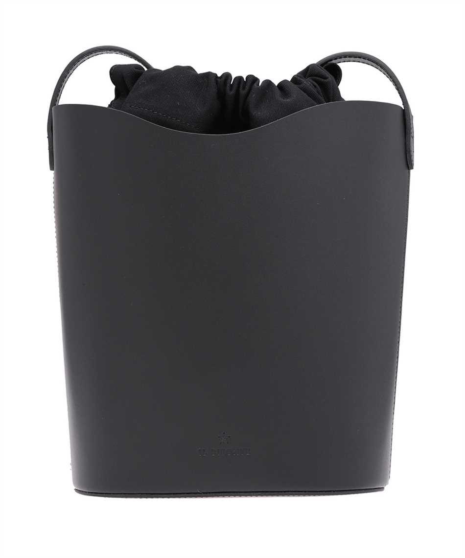 il bisonte leather shoulder bag