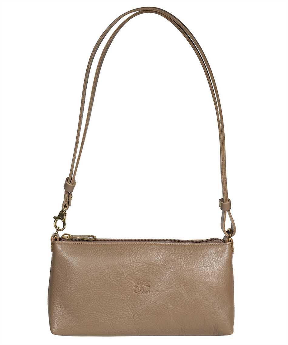 il bisonte leather shoulder bag