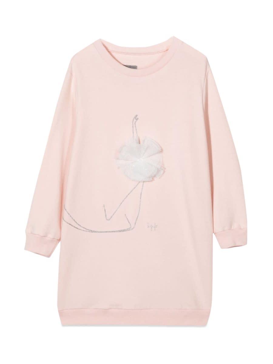 il gufo vestito manica lunga