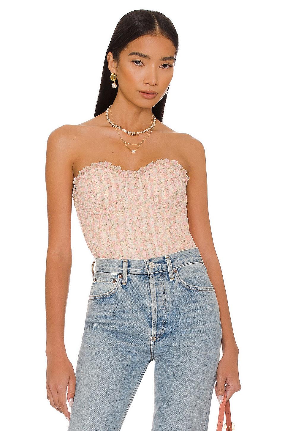 ilaria bustier top