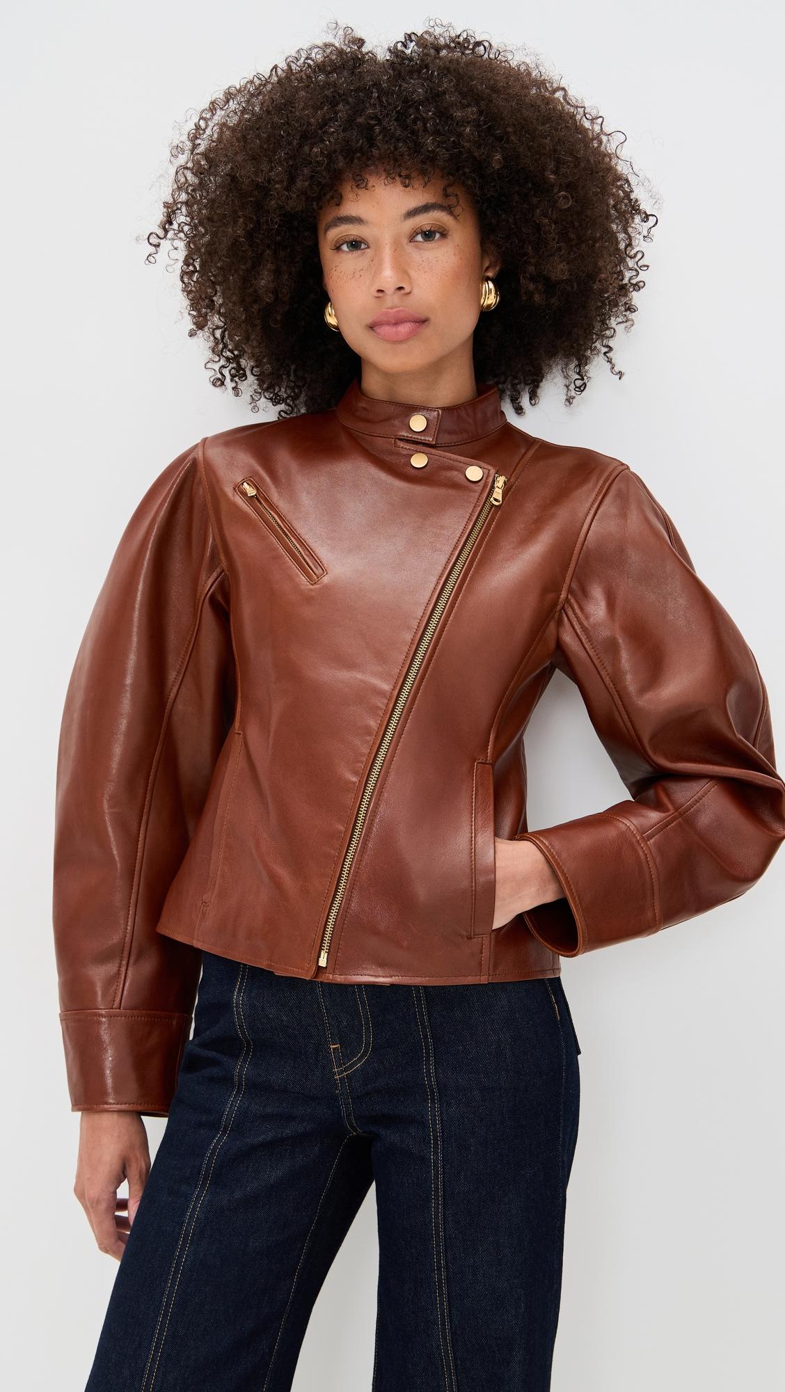 ilaria leather jacket
