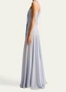 illi strapless drop-waist dress