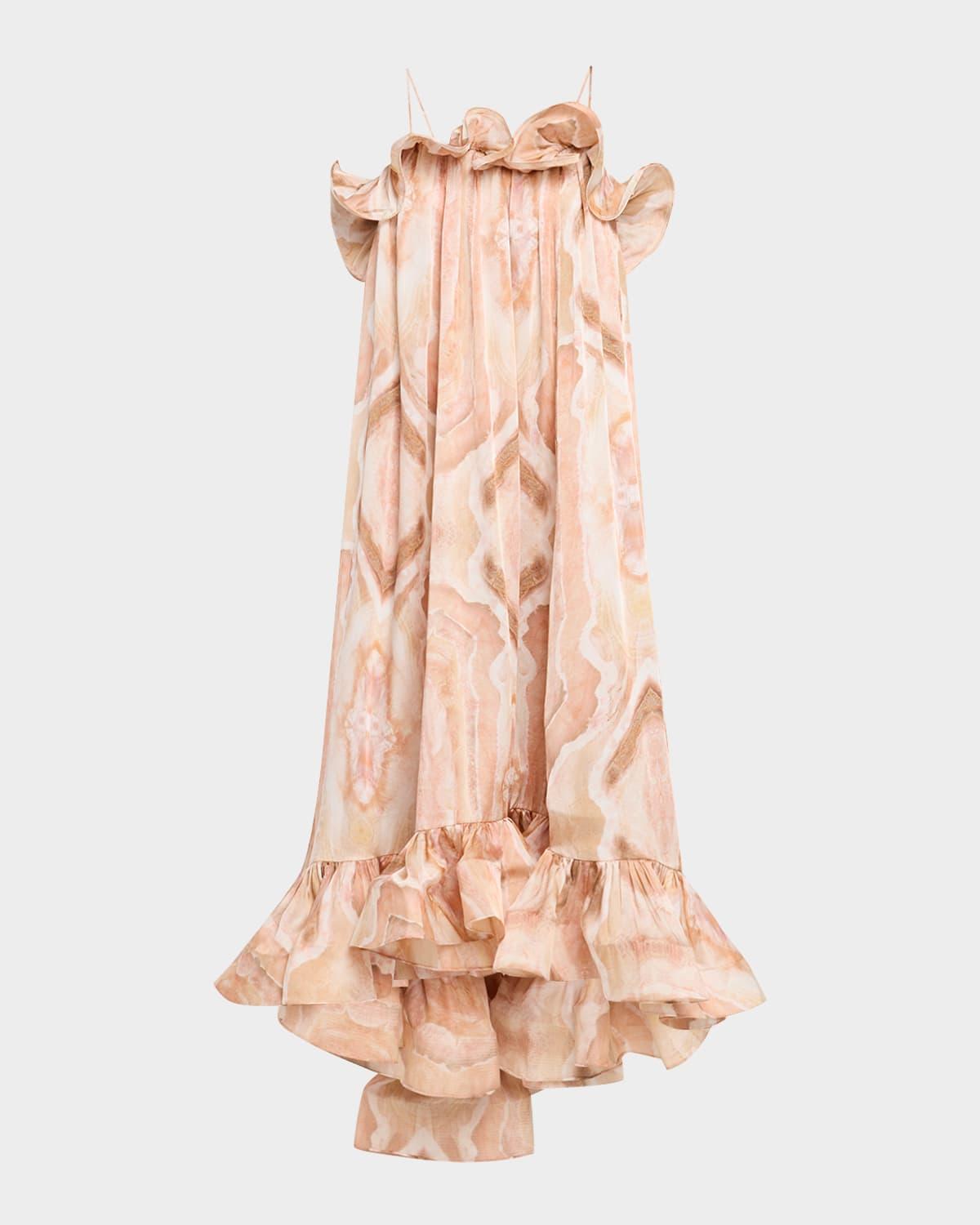 illuminate flounce gown