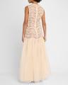 illuminate macrame maxi dress