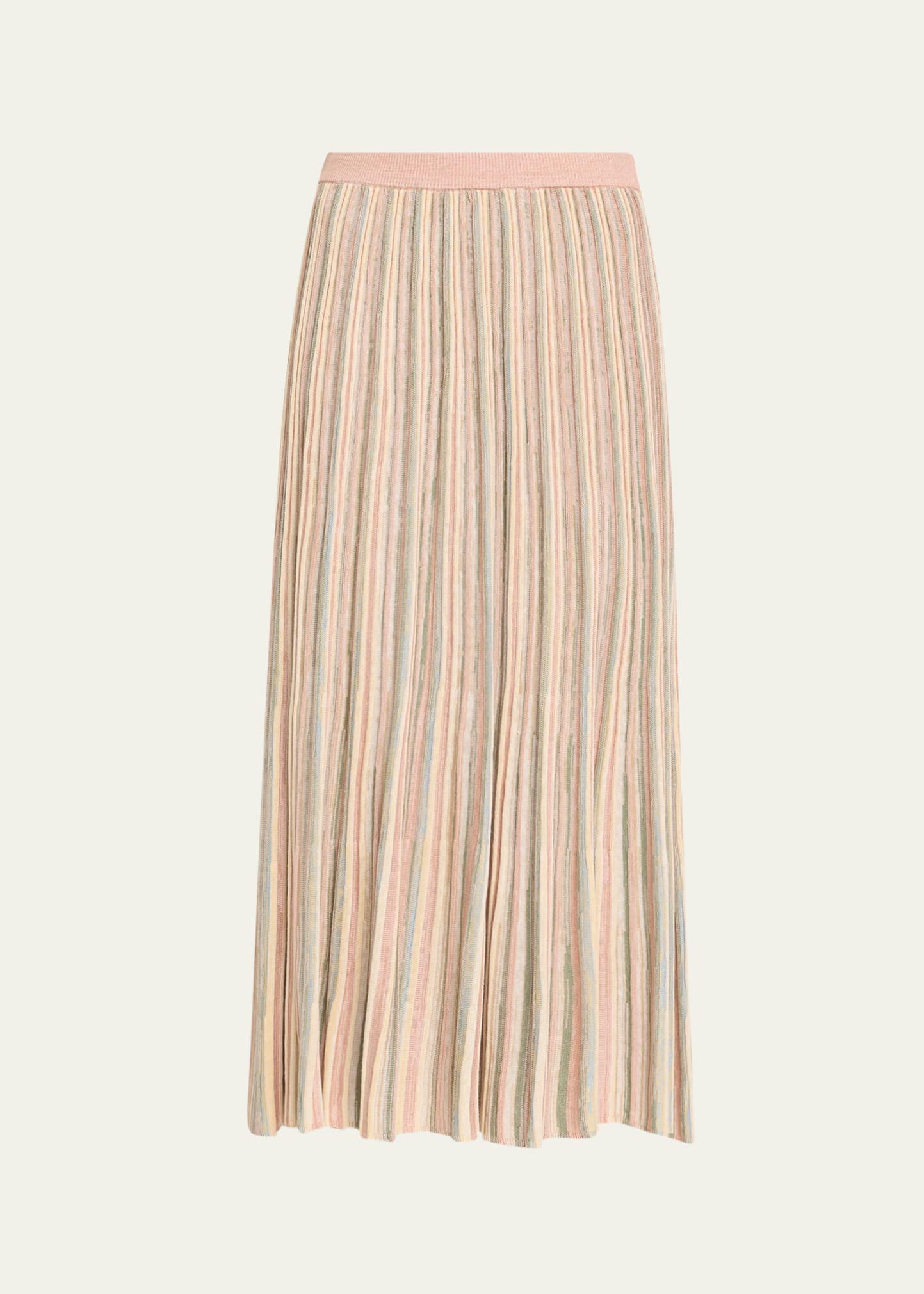 illuminate mouline maxi skirt