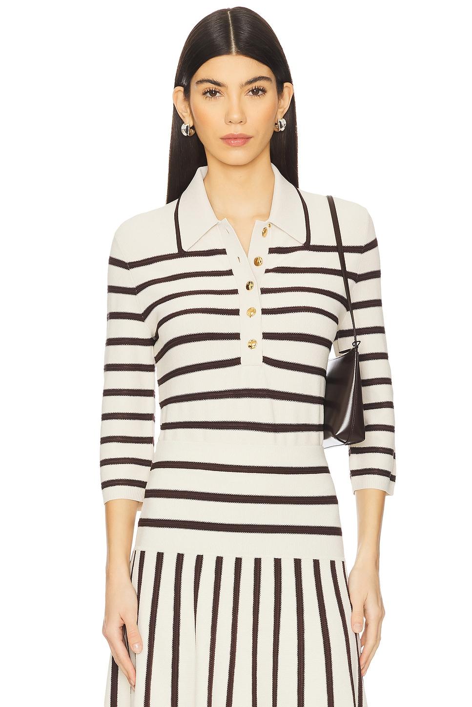 illuminate stripe polo