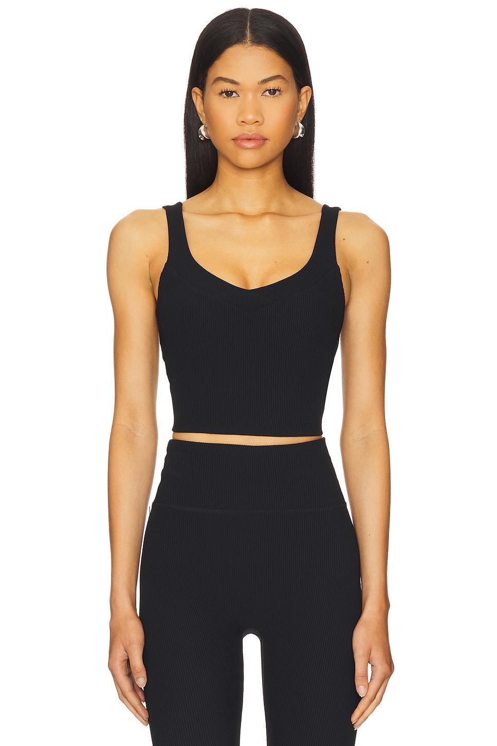 impulse cropped tank top