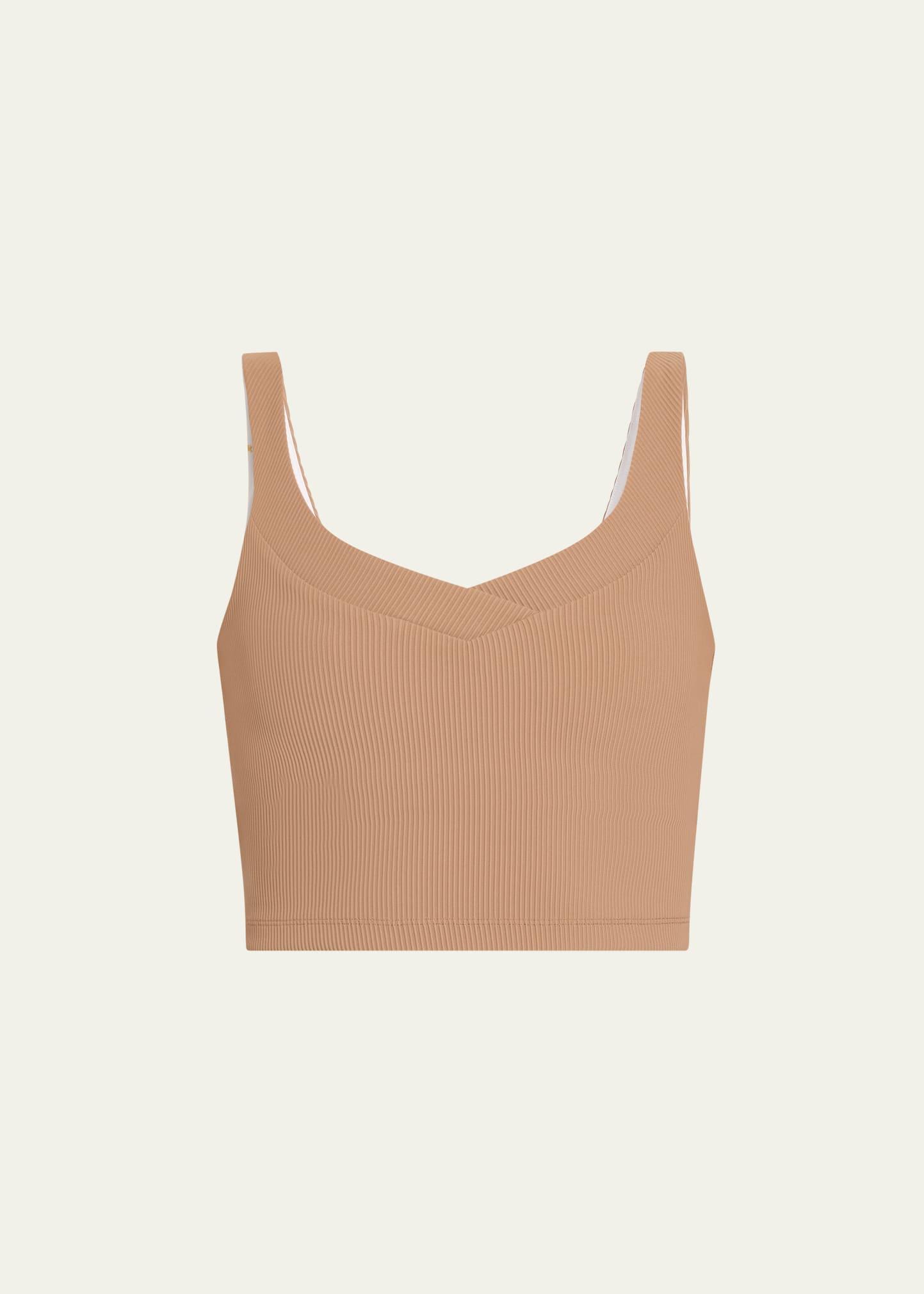 impulse cropped tank top