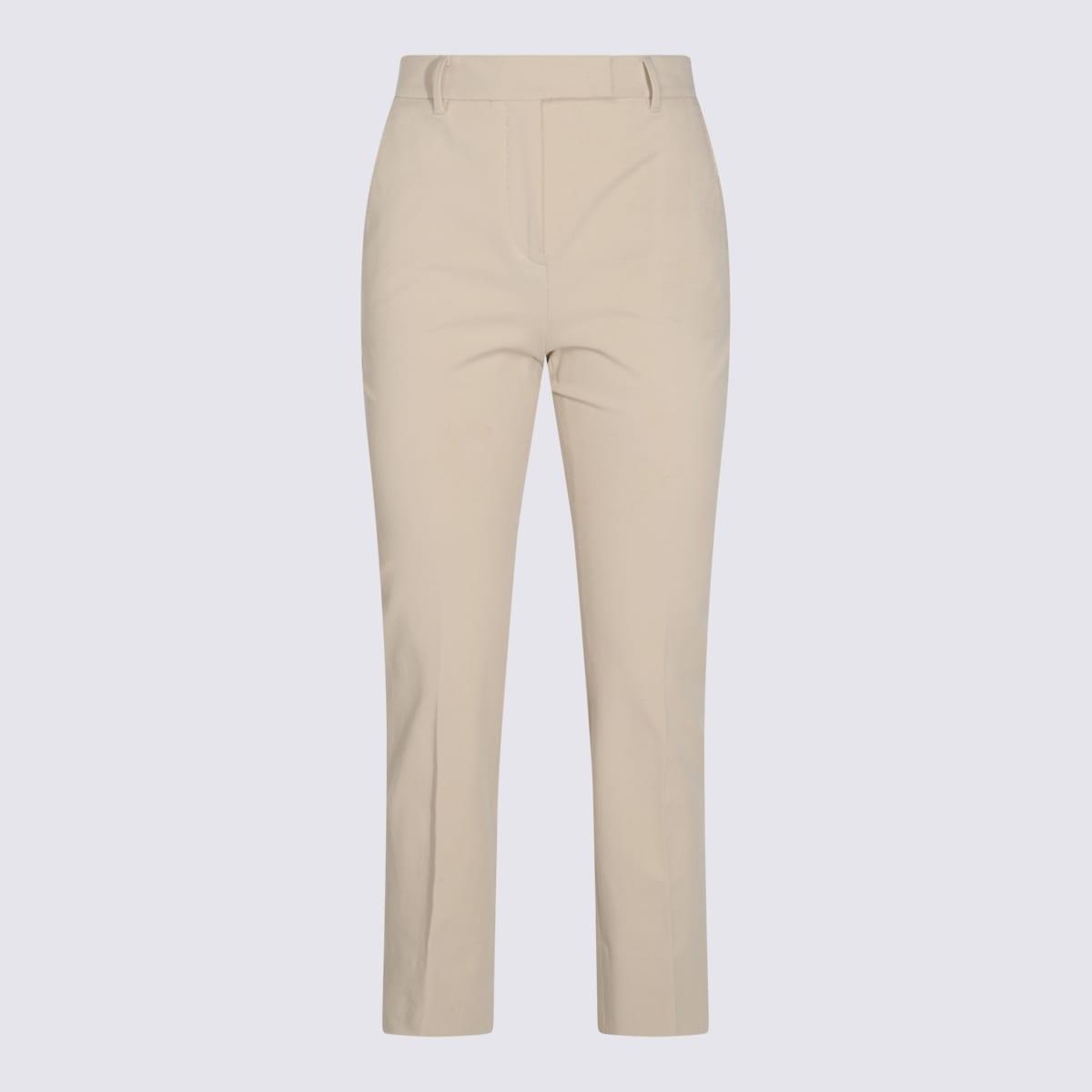 incotex beige cotton pants
