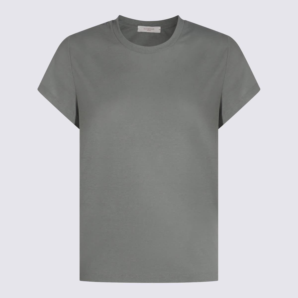 incotex grey cotton t-shirt